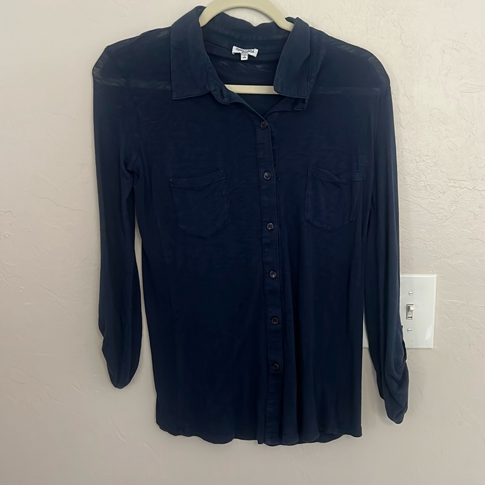 Splendid cotton, long sleeve shirt
